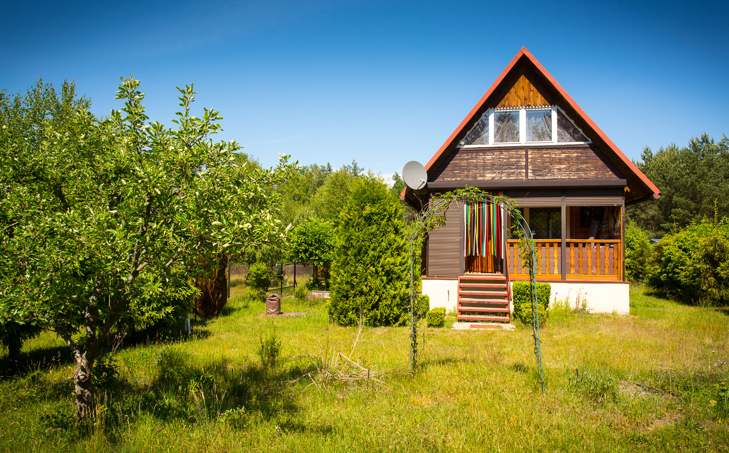 Działka rekreacyjna z domkiem letniskowym - Szyszki, Śląskie