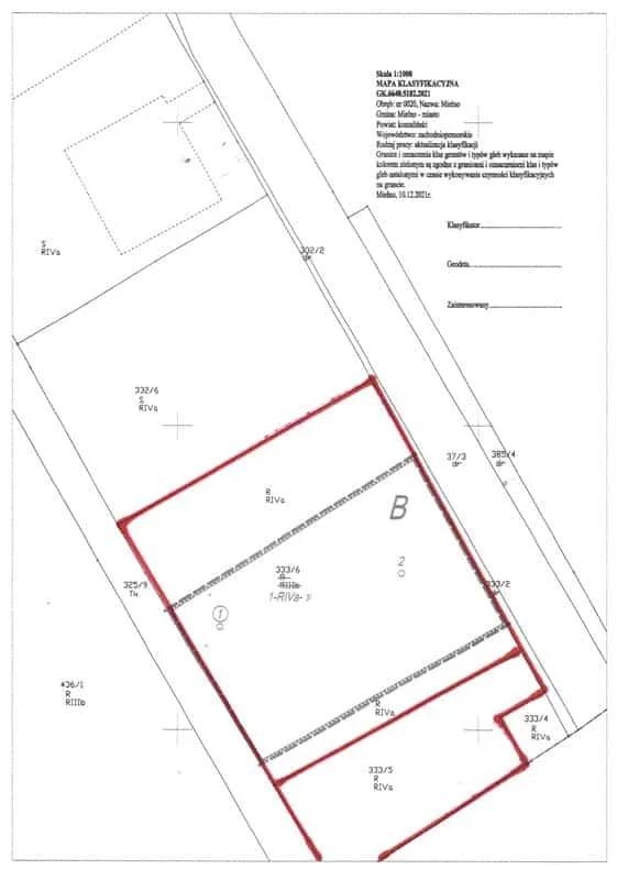 Działki inwestycyjne w Mielnie