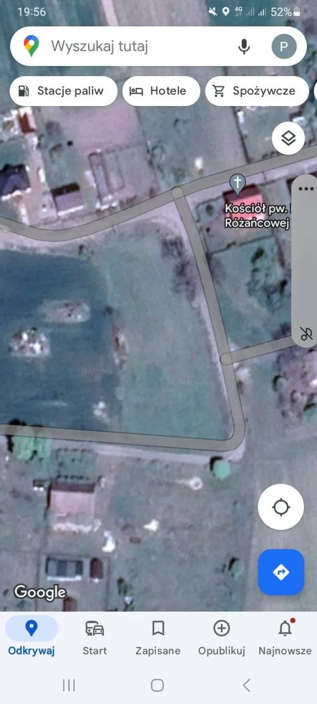 Sprzedam działkę rolno budowlaną.