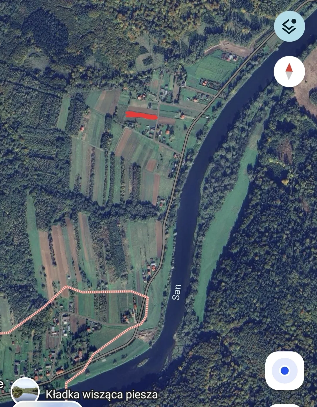 Działka budowlana, warunki zabudowy, Słonne k. Dubiecka