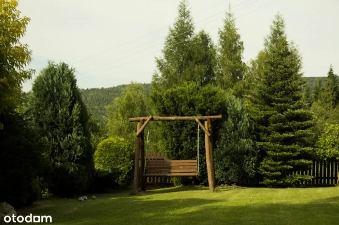 Dom z piękną działką u podnóża Babiej Góry