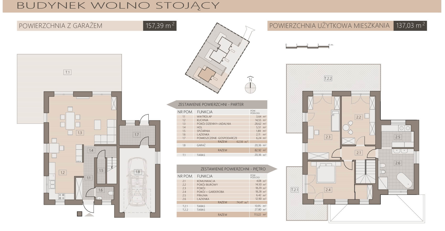 Zeroemisyjne Domy Hybrydowe Nad Potokiem w Słotwinie