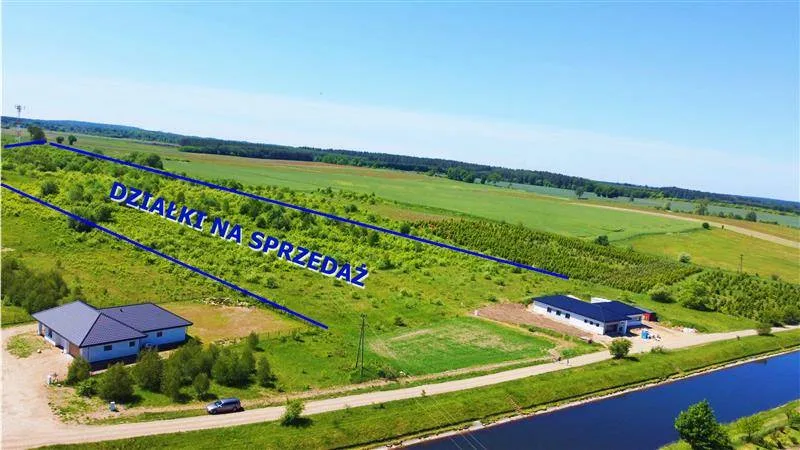 Kompleks działek budowlanych w Rosnowie, gmina Manowo