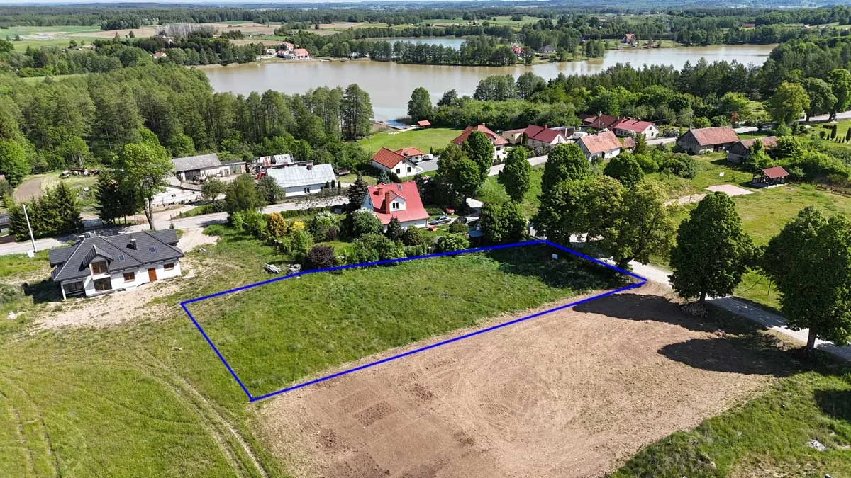 Mazury, działka budowlana, Mołdzie ul. Pogodna