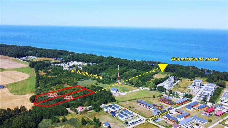 Działki gruntu leżące w kompleksie działek, Gąski, gm. Mielno