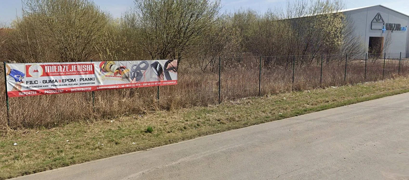 Działka 6700m² do wynajęcia lub na sprzedaż. [ŁANY KOŁO WROCŁAWIA]