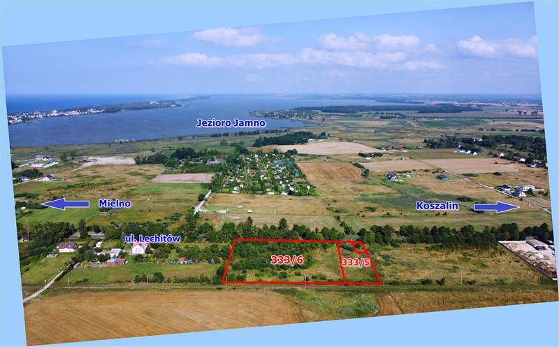 Działki inwestycyjne w Mielnie