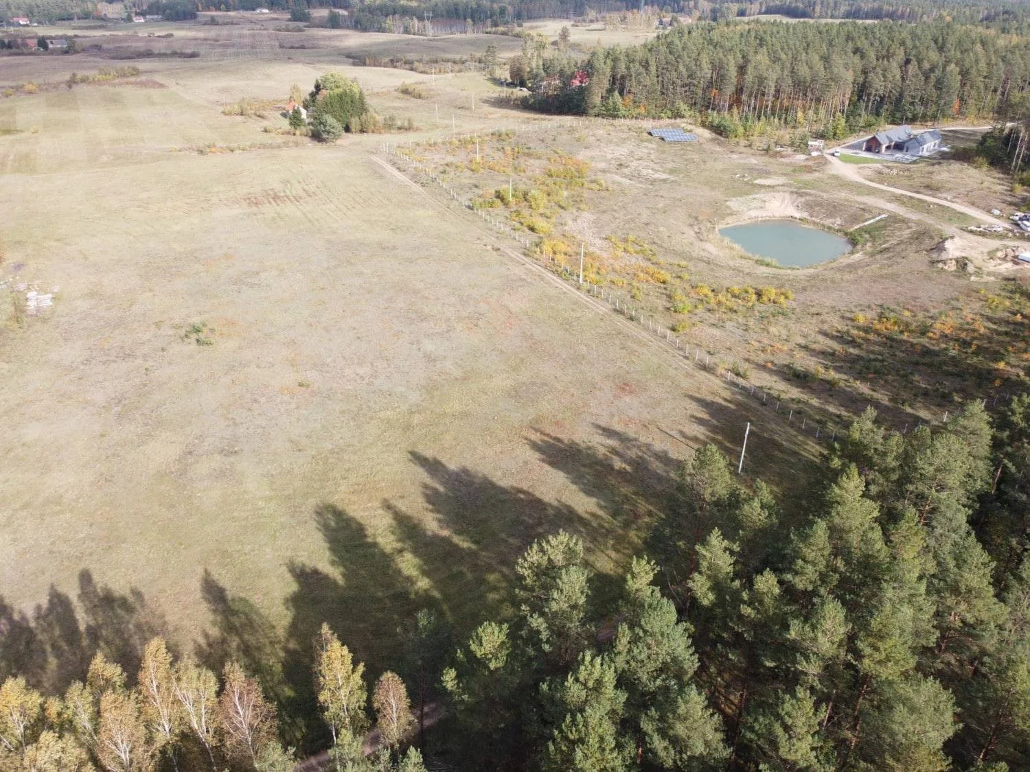 Duża działka budowlana z MPZP w malowniczej okolicy