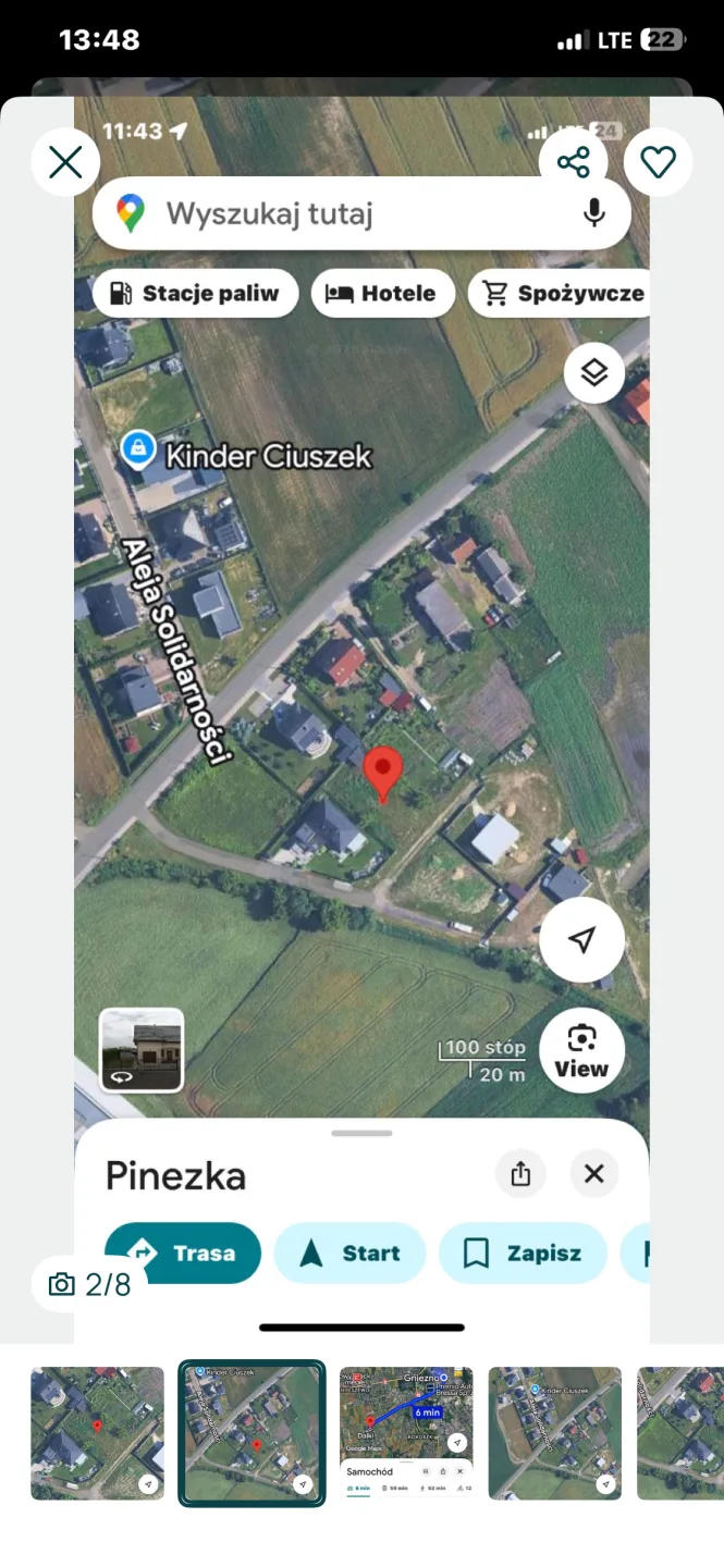 Działka budowlana Dalki