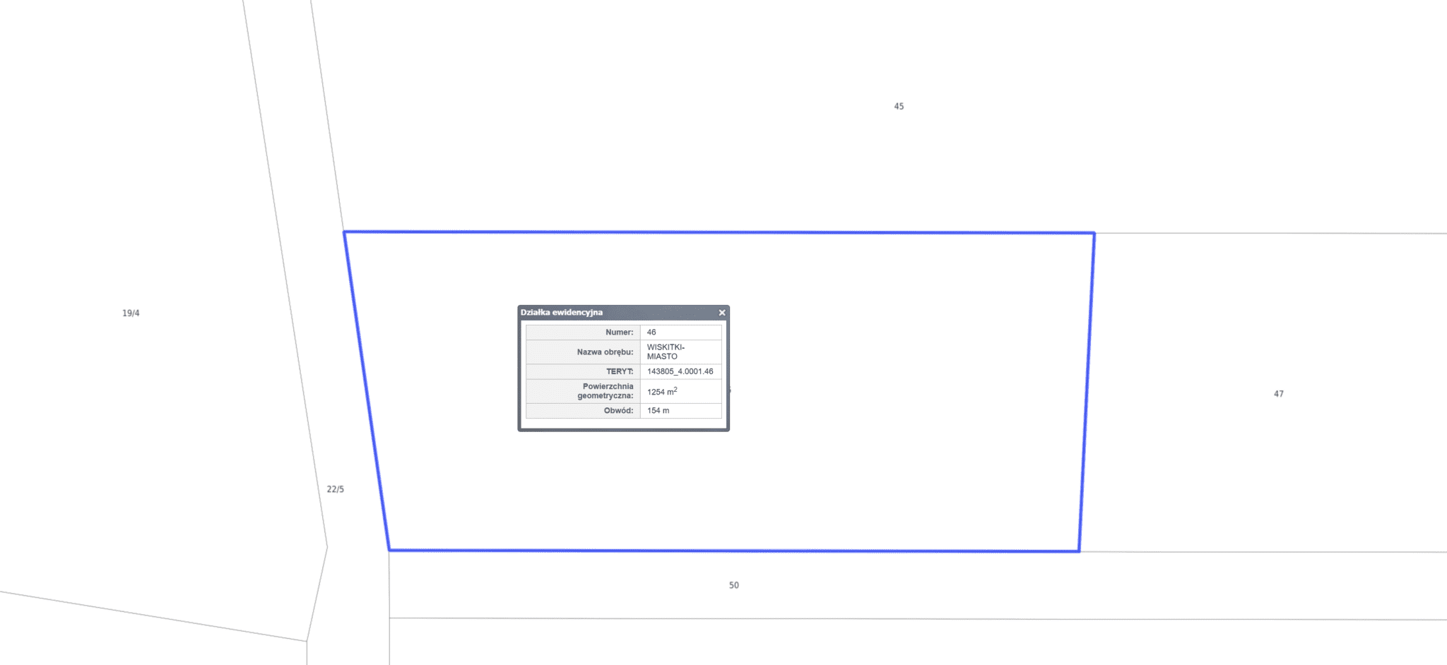 Sprzedam działkę w Wiskitkach