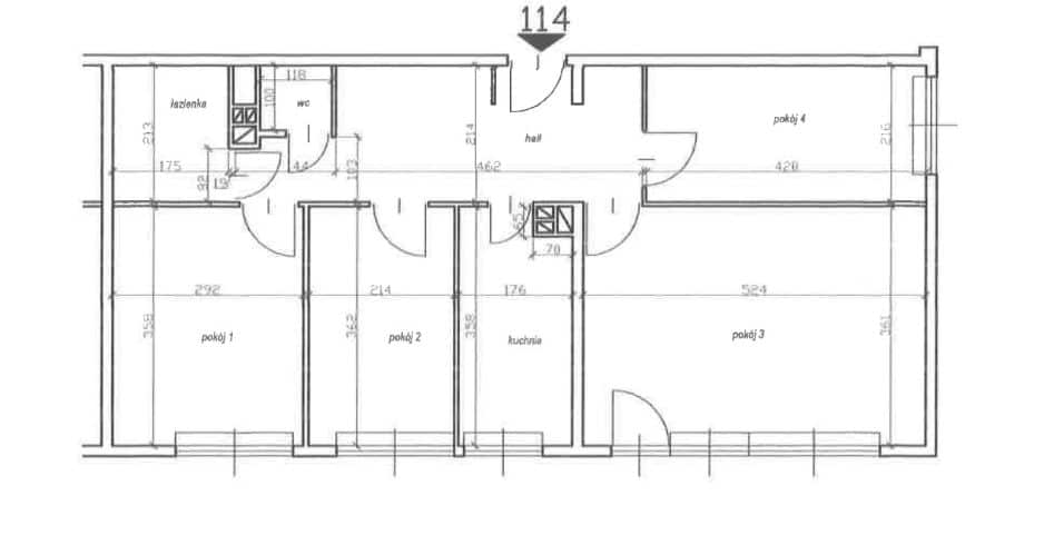 Przestronne czteropokojowe mieszkanie z balkonem na Bielanach – dla rodziny lub pod inwestycję