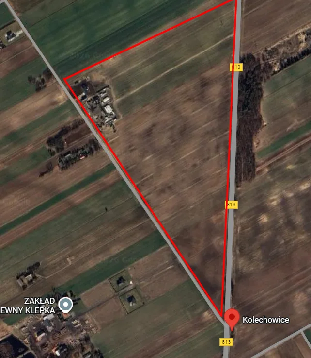 Działka rolna 1,5 ha Kolechowice, gm. Ostrów Lubelski