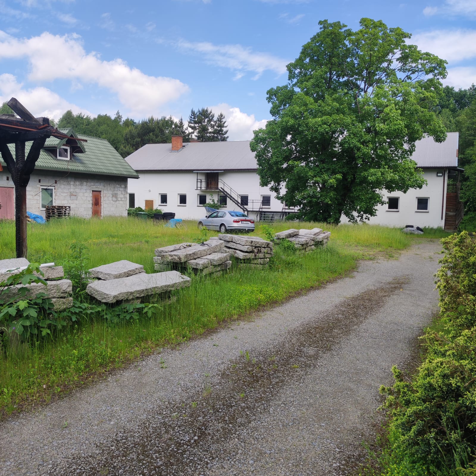 Budynek Przemysłowy/Hala/Magazyn 360m² + 360m² Potencjał + 60m2+ 4,47ha - Szymanów