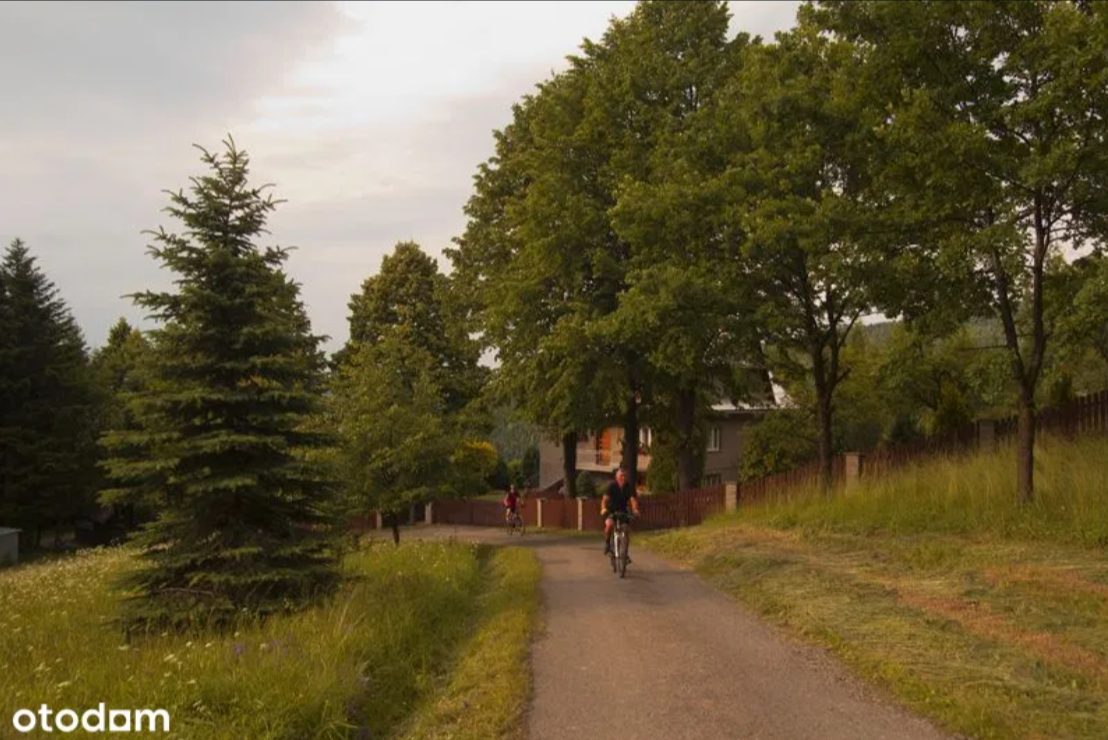 Dom z piękną działką u podnóża Babiej Góry