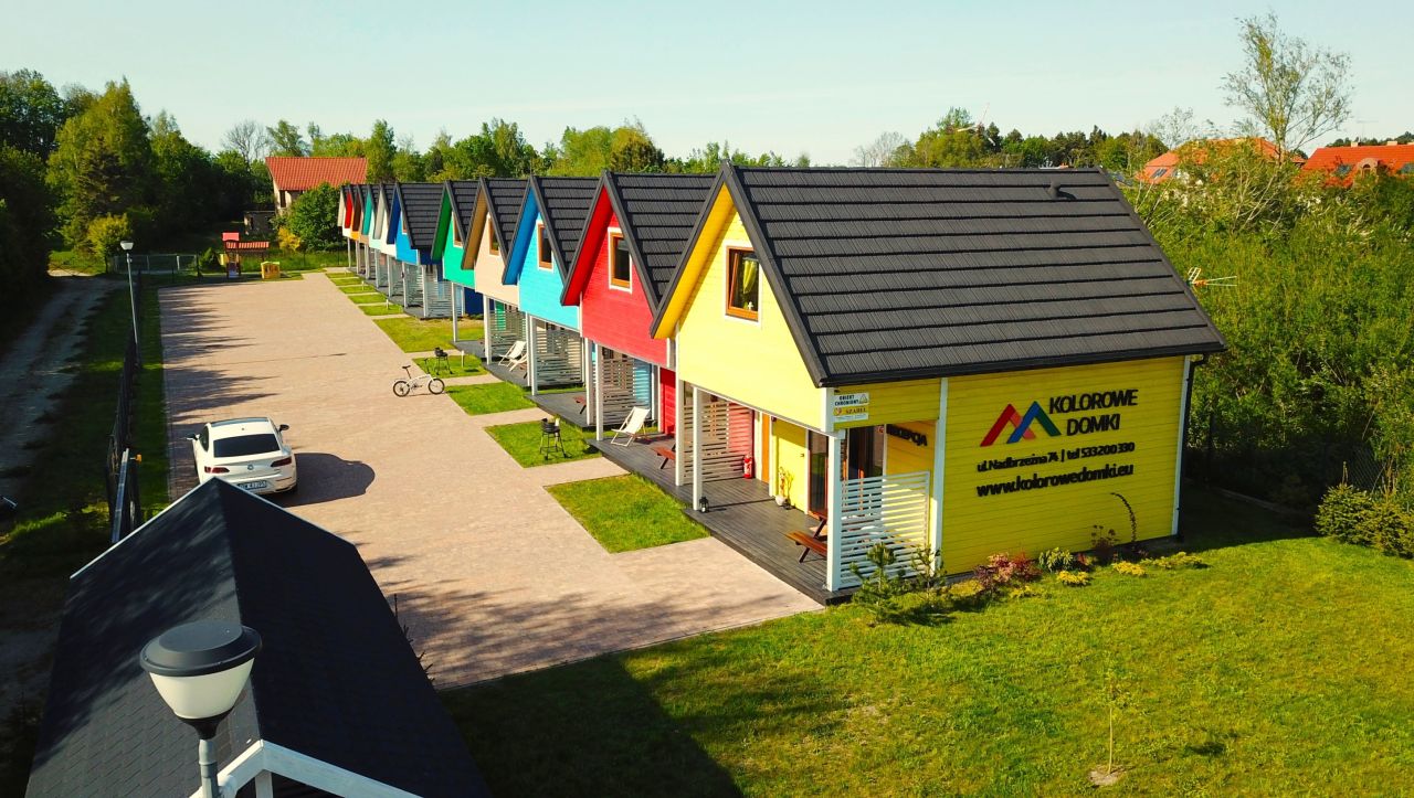 Ośrodek wypoczynkowy "Kolorowe Domki" NA SPRZEDAŻ
