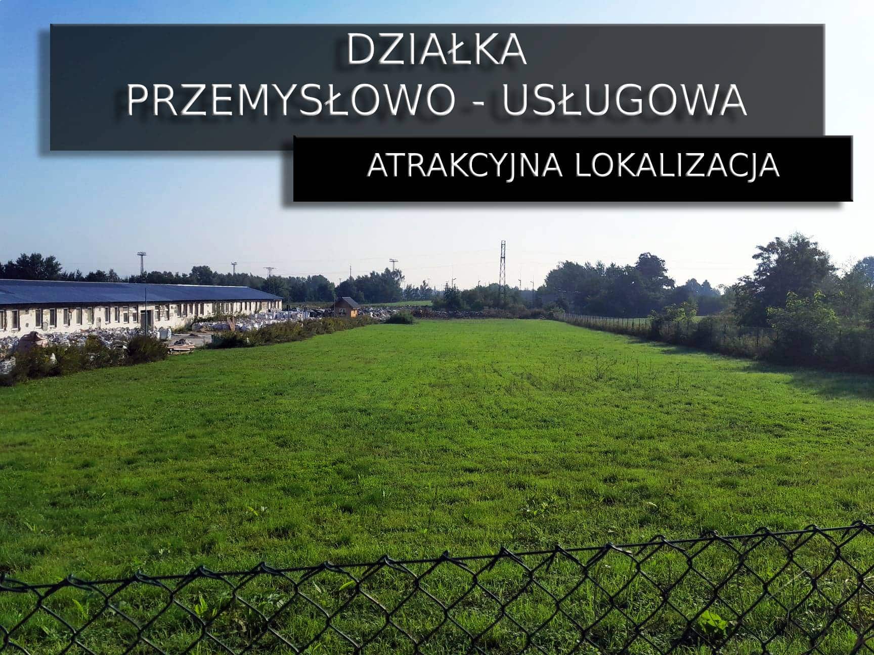 DZIAŁKA PRZEMYSŁOWO-USŁUGOWA. GRUT. ATRAKCYJNA LOKALIZACJA!