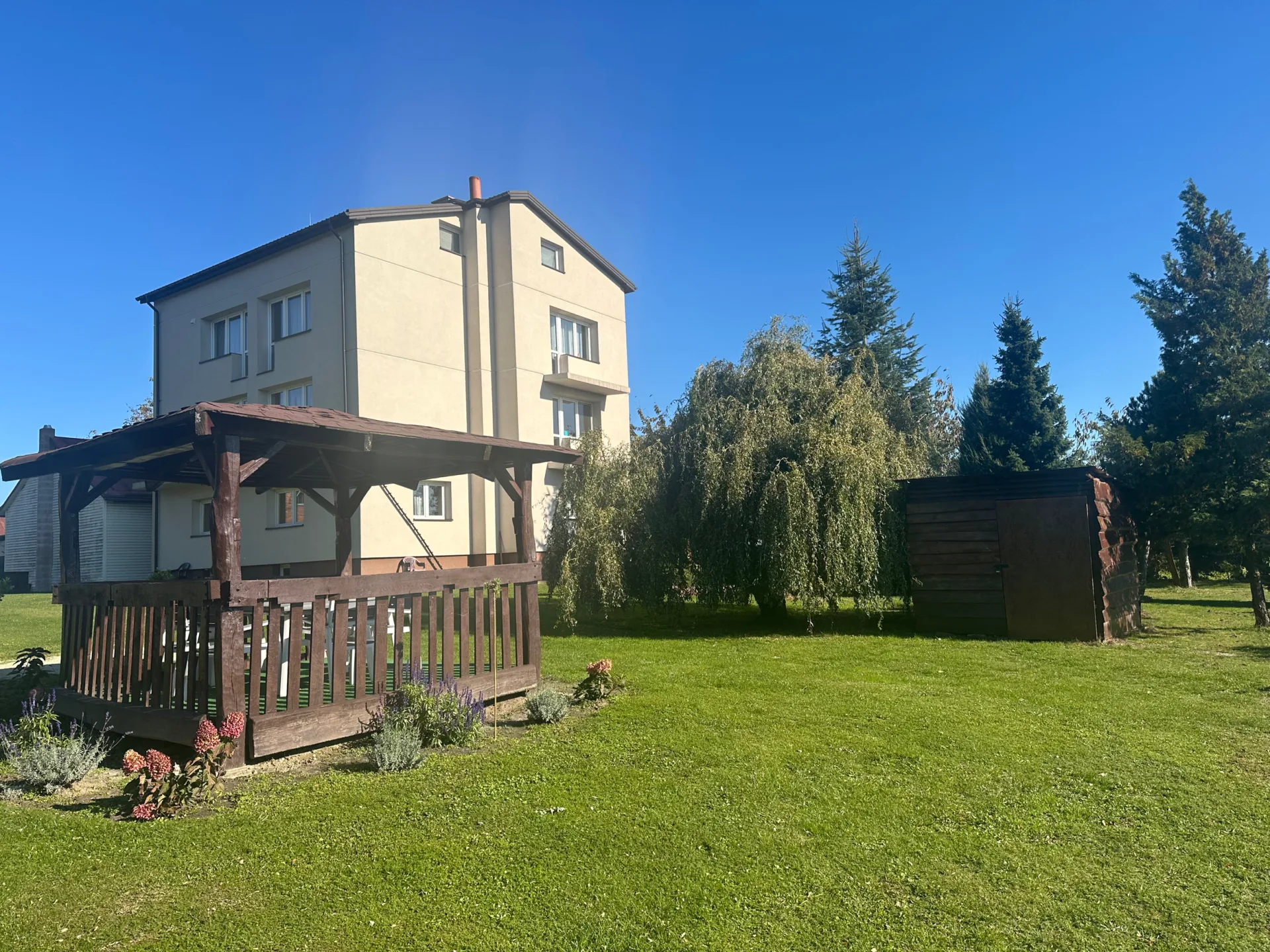 Dom 400 m² | działka 7900 m² | widok na dolinę Wieprza | pot