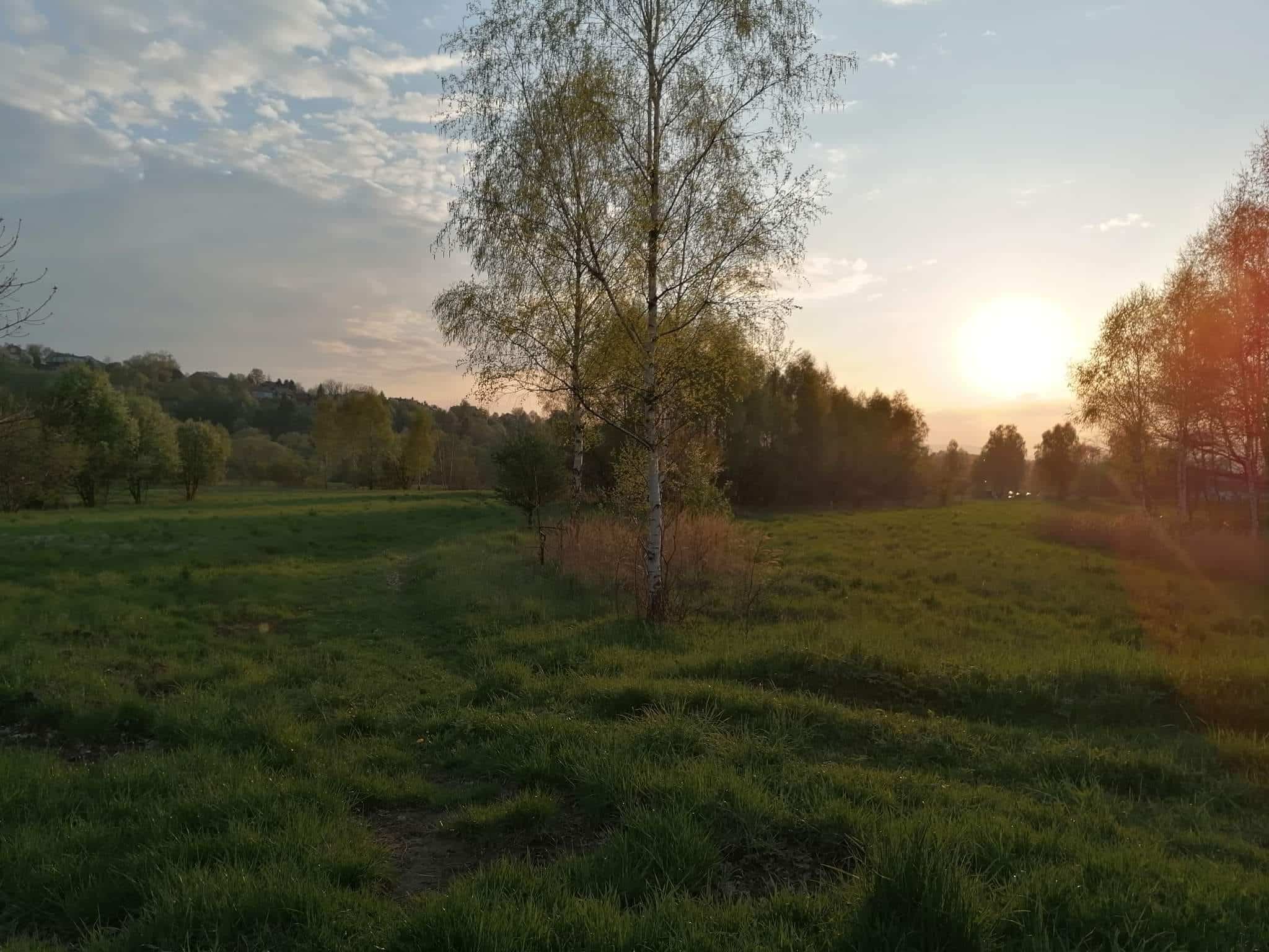 Żywiec - widokowa działka, blisko jeziora