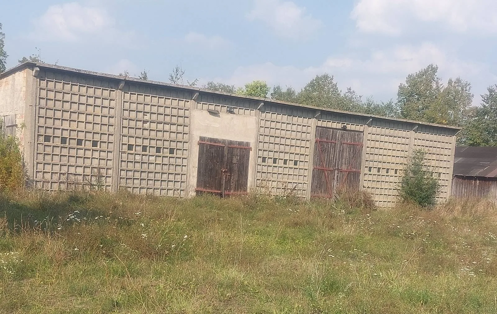 Działka 0,97 ha Mostołty 12 km od Ełku hala tartak