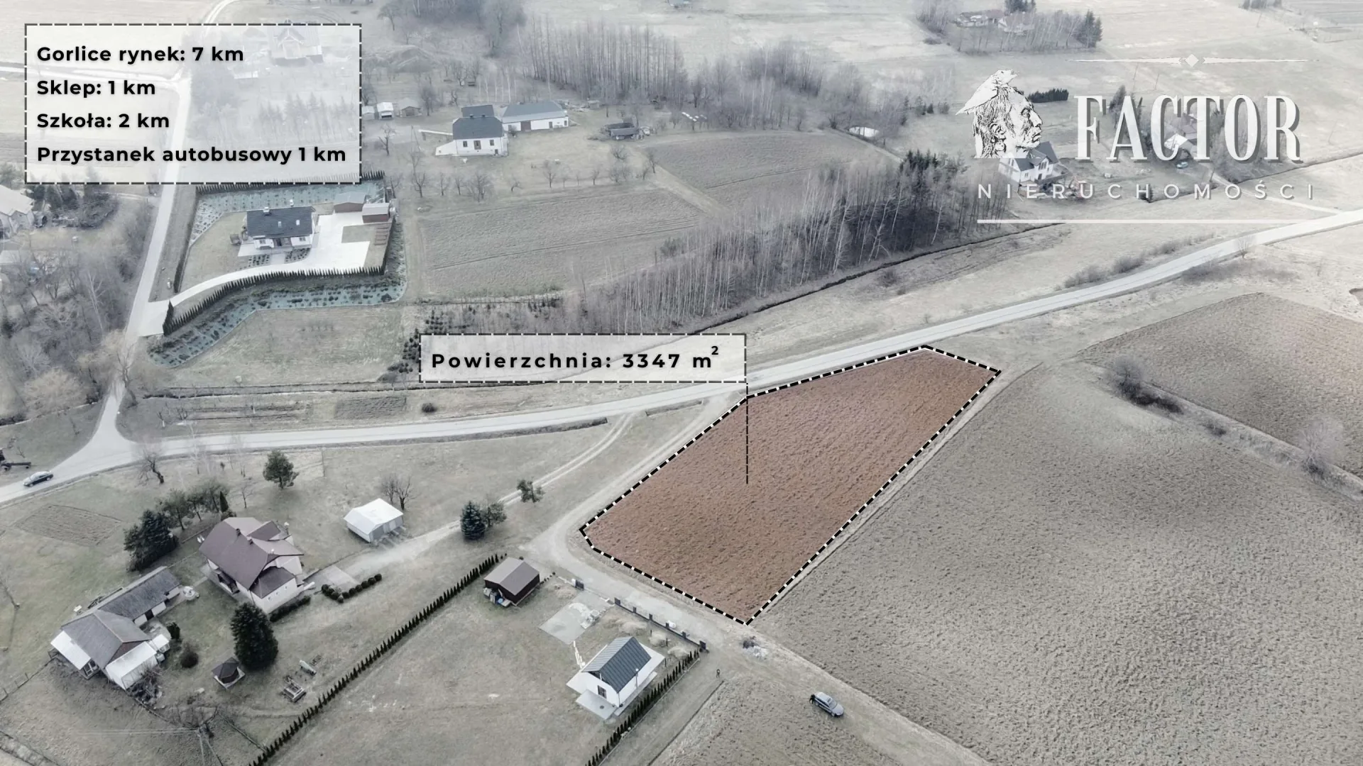 Działka budowlana 20 a na Polesiu – Dominikowice 1182S/2026