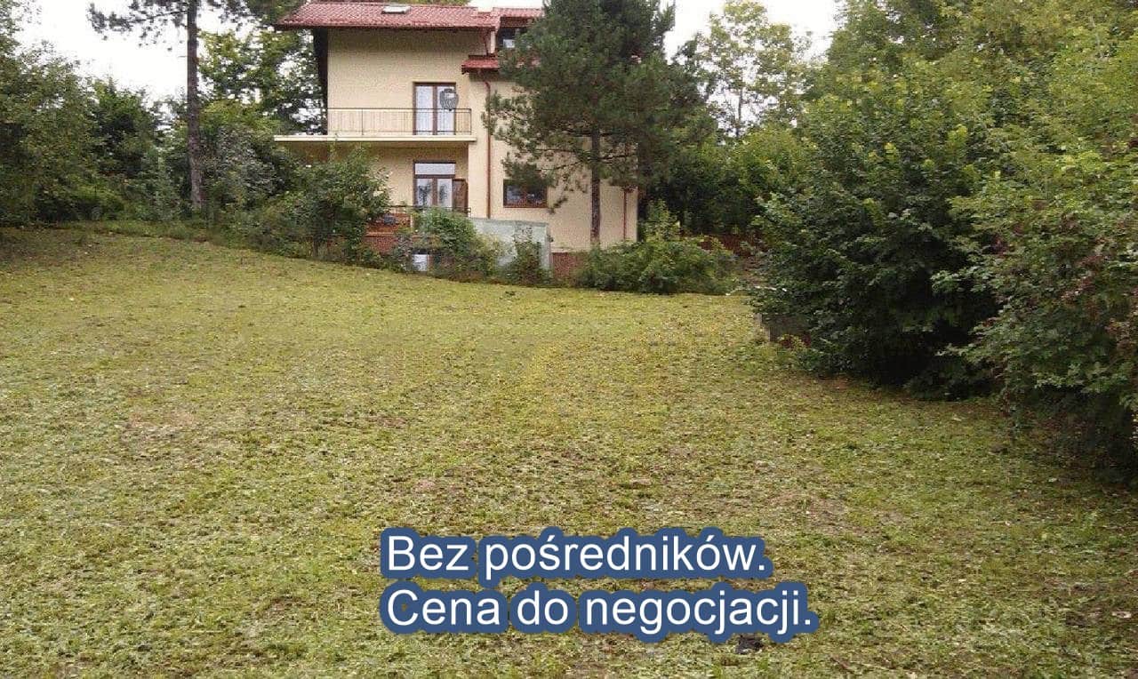 Nałęczów działka budowlana o powierzchni 1088 m2