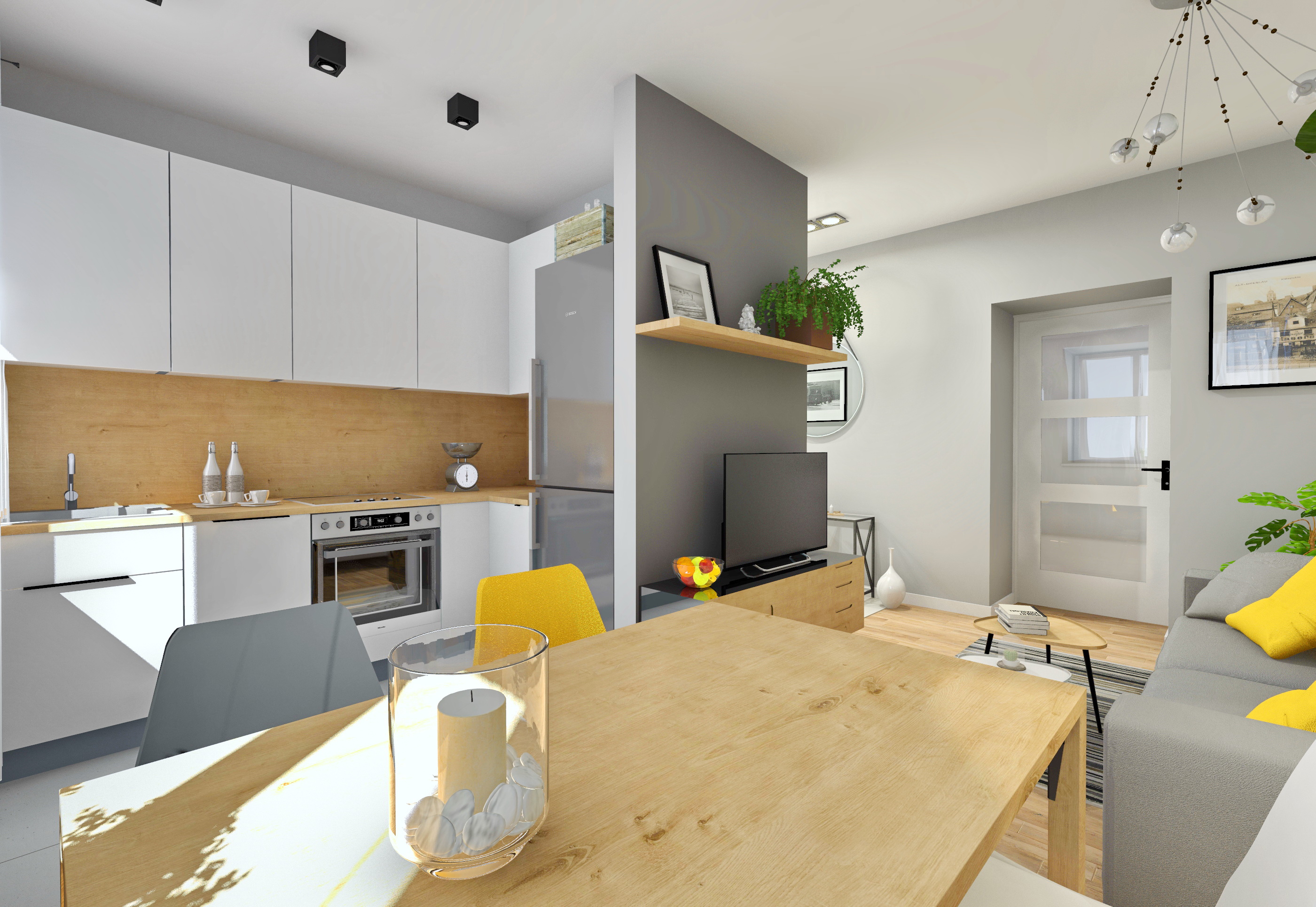 Mieszkanie 3 pok. 46,61m2 Bytom-Centrum