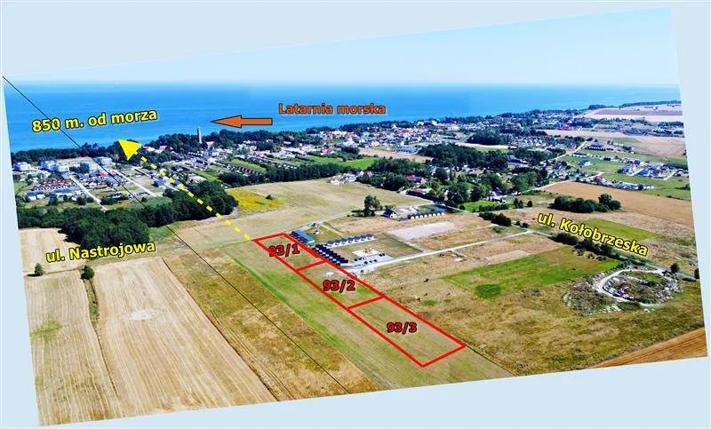 Malowniczo położone działki w Gąskach, Paprotno,Mielno