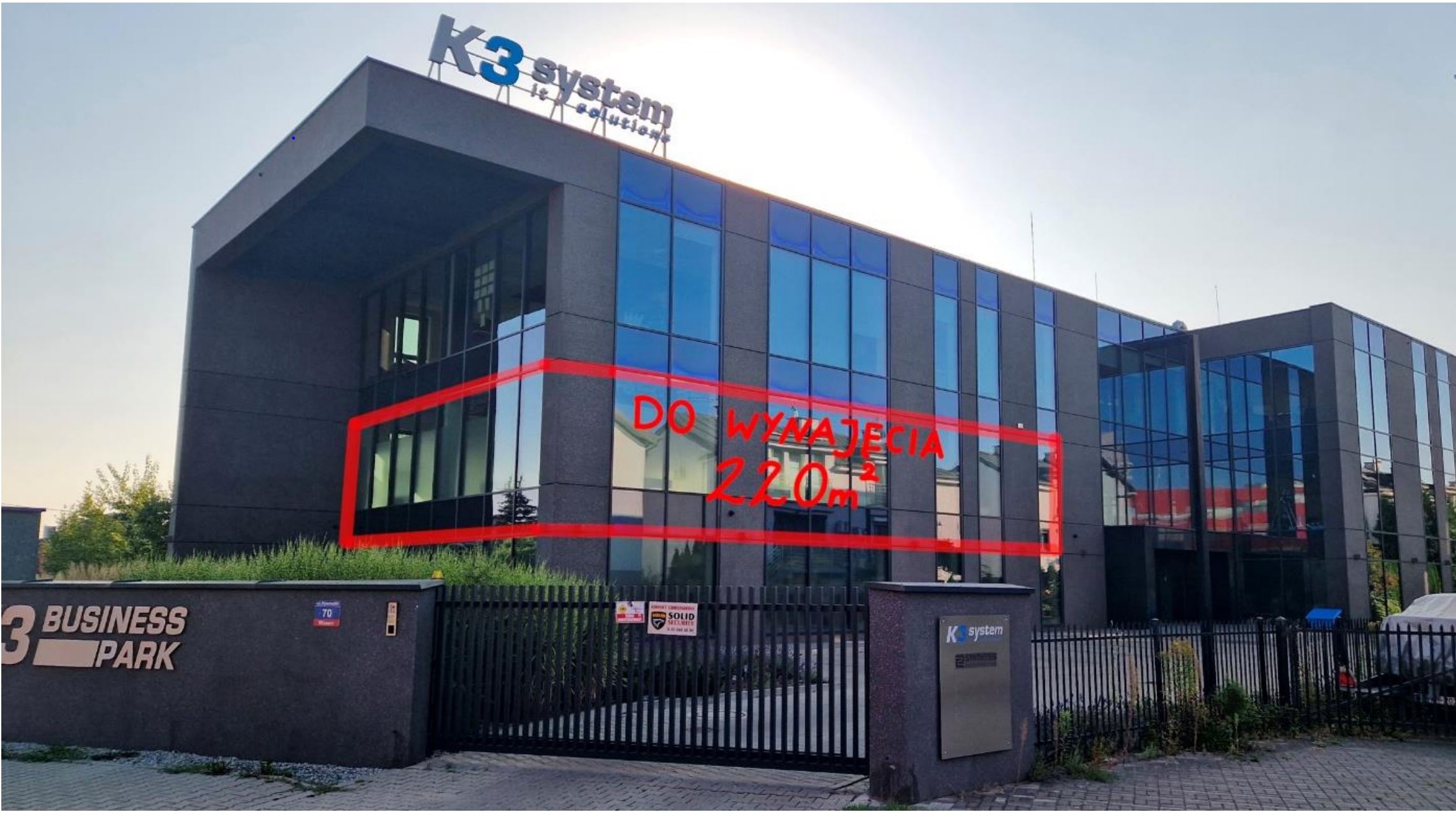 Wawer-Gocław nowoczesne biuro 220m2 do aranżacji