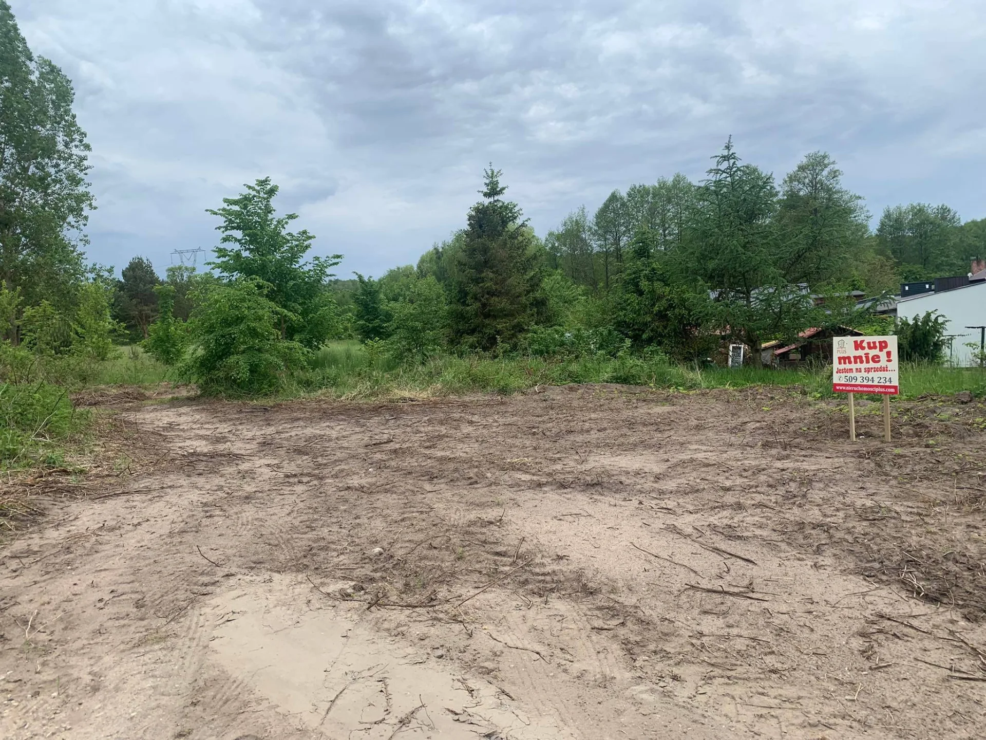 Działka budowlana niedaleko Nadola